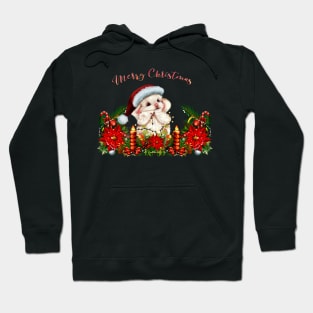 Cute fantasy christmas animal Hoodie